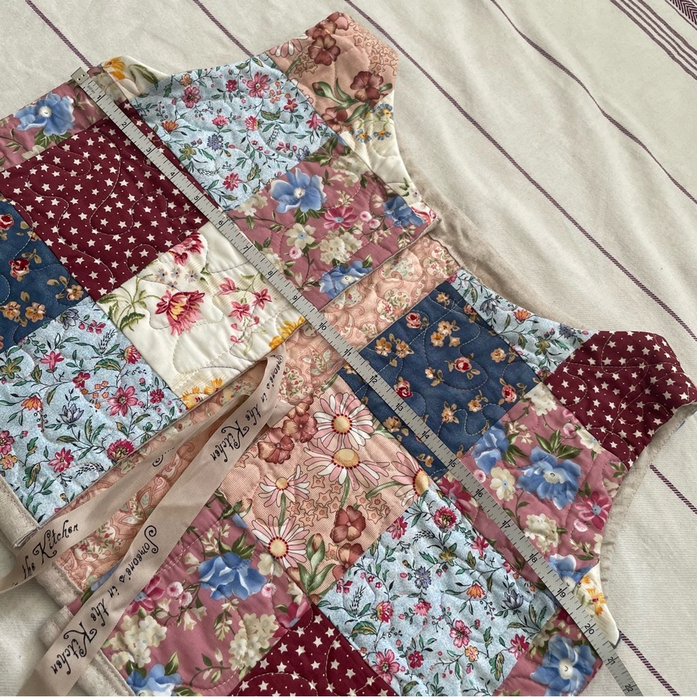 Floral Patchwork Vest - image 5